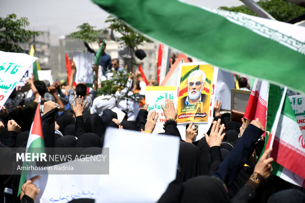 راهپیمایی «جمعه خشم و نصر» در بیرجند