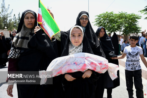 راهپیمایی «جمعه خشم و نصر» در بیرجند