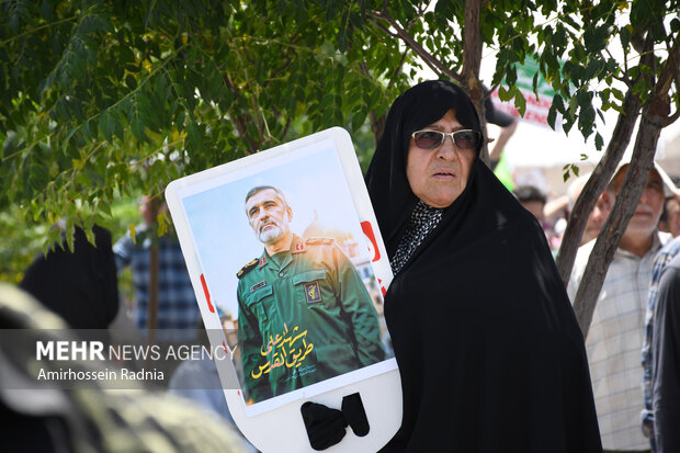 راهپیمایی «جمعه خشم و نصر» در بیرجند