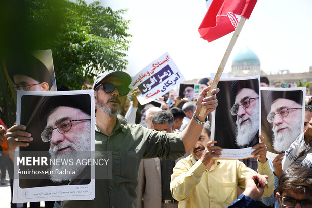 راهپیمایی «جمعه خشم و نصر» در بیرجند