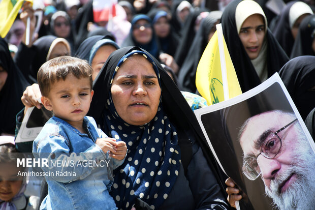 راهپیمایی «جمعه خشم و نصر» در بیرجند