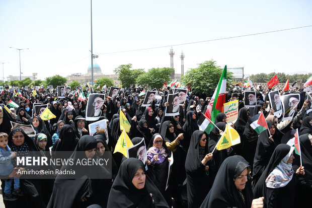 راهپیمایی «جمعه خشم و نصر» در بیرجند