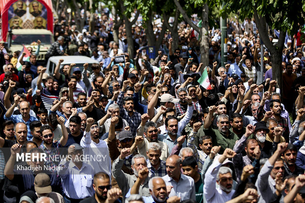 راهپیمایی «جمعه خشم و نصر» در اصفهان