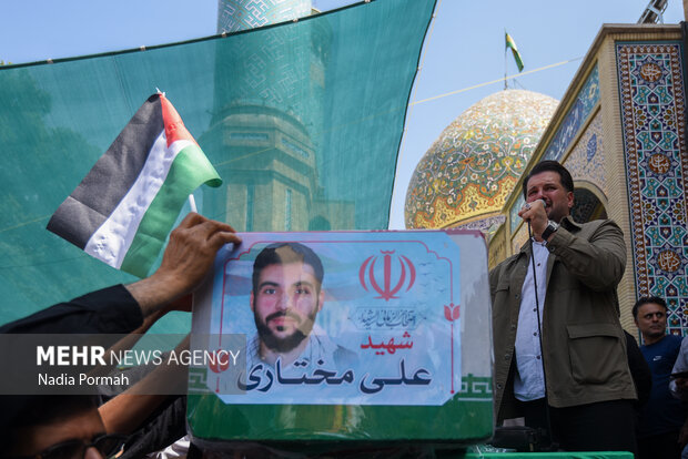 راهپیمایی «جمعه خشم و نصر» در کرج
