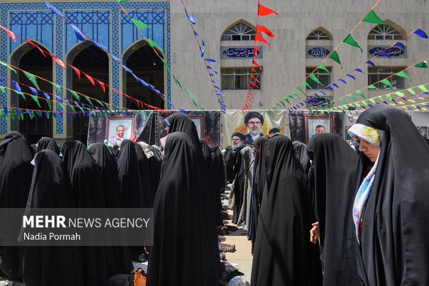 راهپیمایی «جمعه خشم و نصر» در کرج
