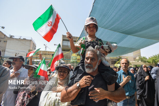 راهپیمایی «جمعه خشم و نصر» در کرج
