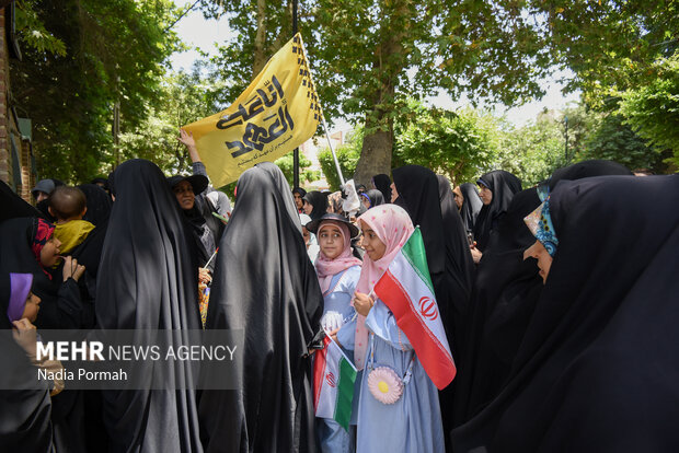 راهپیمایی «جمعه خشم و نصر» در کرج
