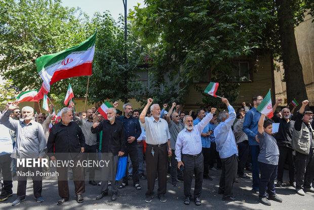 راهپیمایی «جمعه خشم و نصر» در کرج
