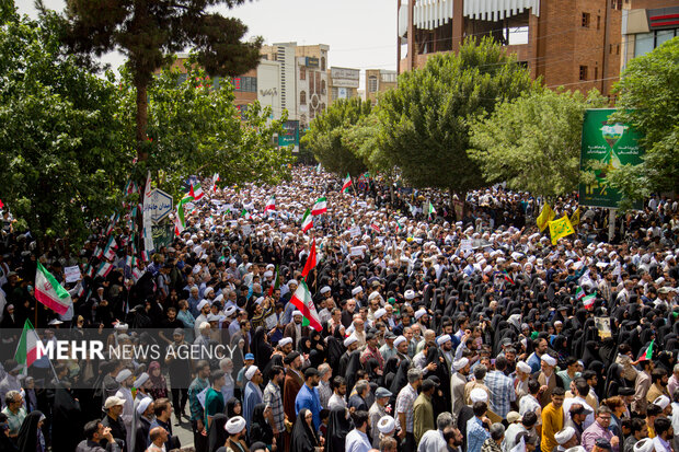 راهپیمایی «بشارت نصر» در شهرها و بخشهای استان قم برگزار میشود