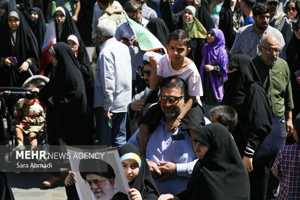 راهپیمایی جمعه خشم و نصر در مشهد