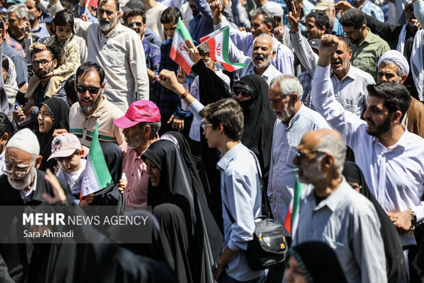  مسيرات "جمعة الغضب والنصر" في مشهد