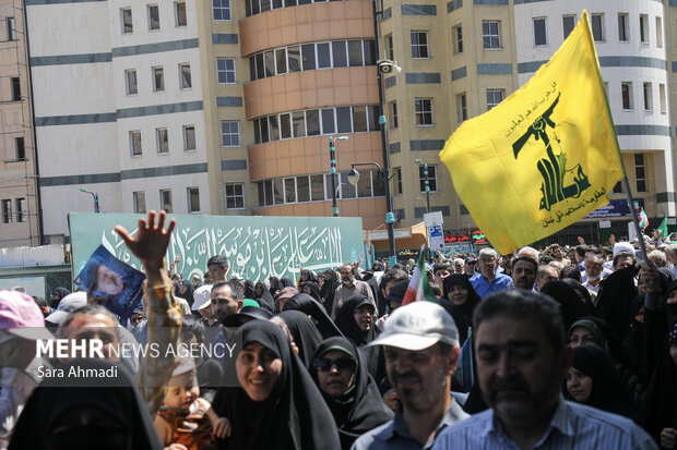  مسيرات "جمعة الغضب والنصر" في مشهد