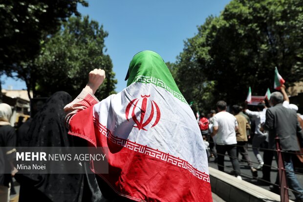 راهپیمایی خشم و نصر در تبریز