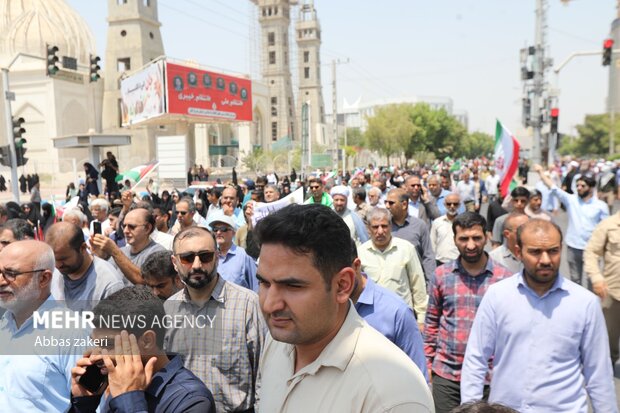 راهپیمایی «جمعه خشم و نصر» در بندرعباس
