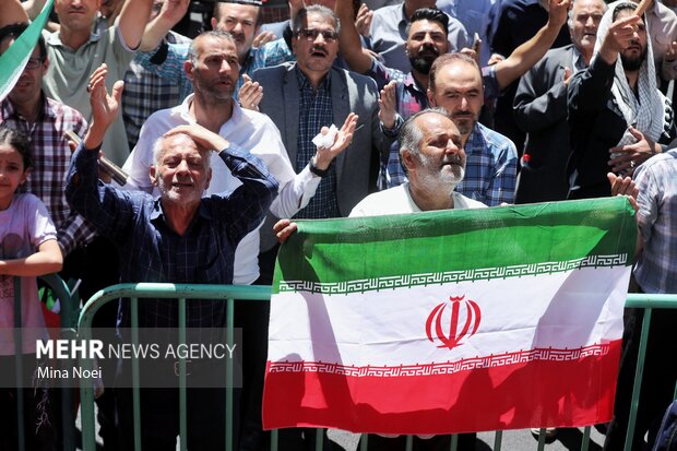 راهپیمایی خشم و نصر در تبریز