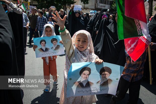 راهپیمایی «جمعه خشم و نصر» در شاهرود