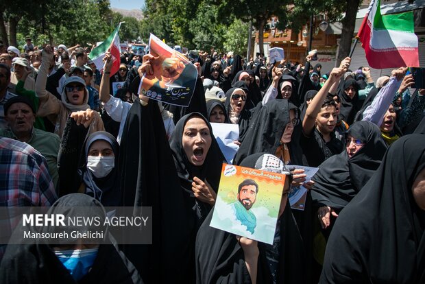 راهپیمایی «جمعه خشم و نصر» در شاهرود