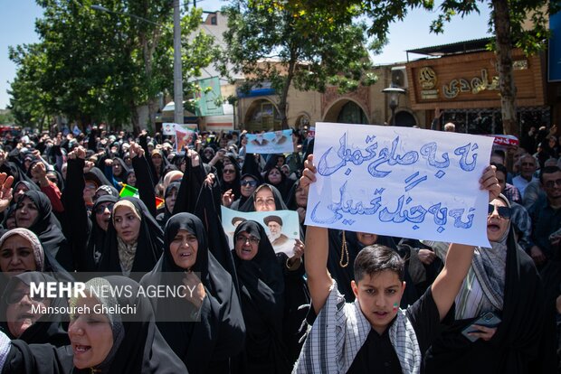 راهپیمایی «جمعه خشم و نصر» در شاهرود