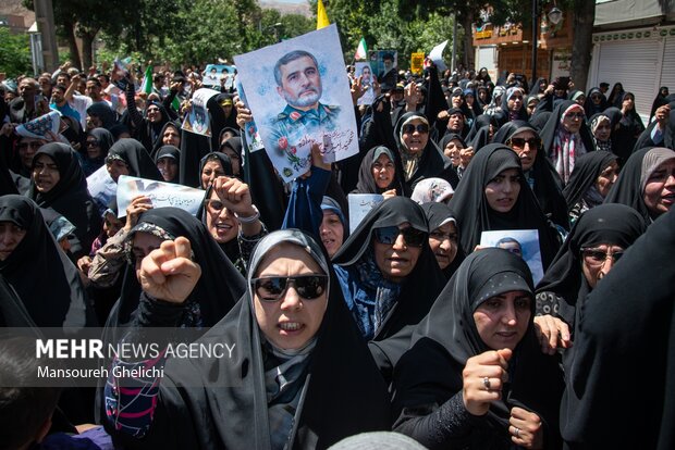 راهپیمایی «جمعه خشم و نصر» در شاهرود