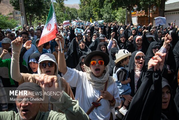 راهپیمایی «جمعه خشم و نصر» در شاهرود