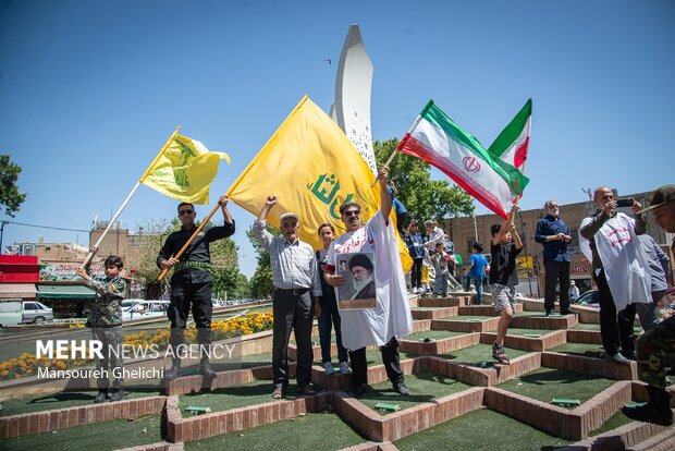 راهپیمایی «جمعه خشم و نصر» در شاهرود