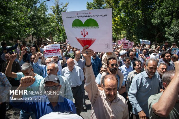 راهپیمایی «جمعه خشم و نصر» در شاهرود
