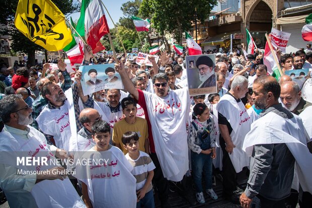 راهپیمایی «جمعه خشم و نصر» در شاهرود