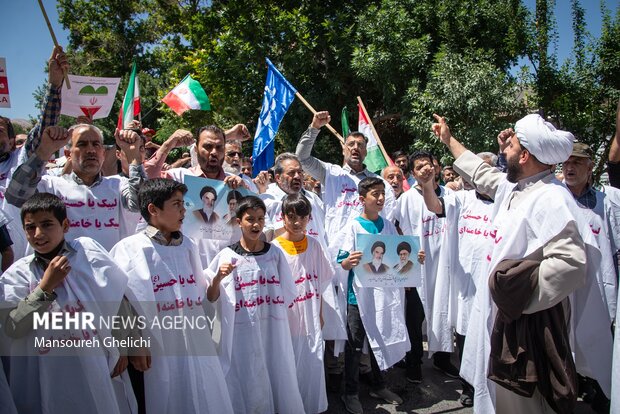 راهپیمایی «جمعه خشم و نصر» در شاهرود