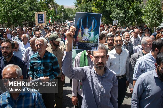 راهپیمایی «جمعه خشم و نصر» در شاهرود