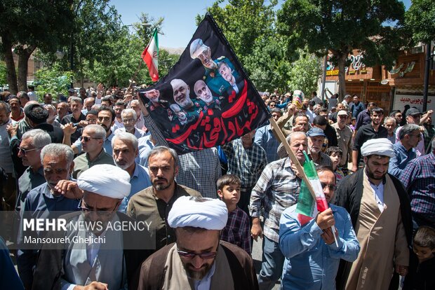 راهپیمایی «جمعه خشم و نصر» در شاهرود