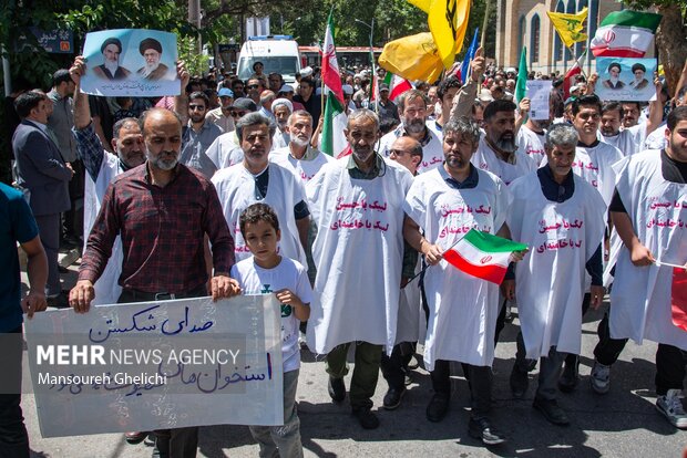 راهپیمایی «جمعه خشم و نصر» در شاهرود