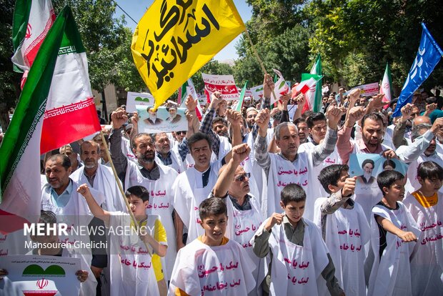 راهپیمایی «جمعه خشم و نصر» در شاهرود
