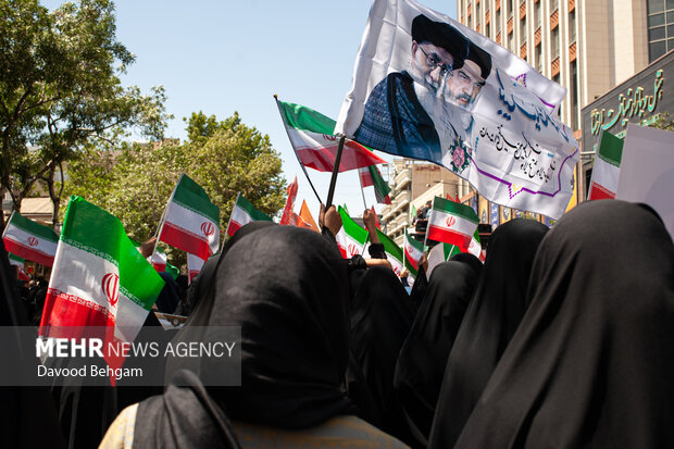 راهپیمایی «جمعه خشم و نصر» در مشهد