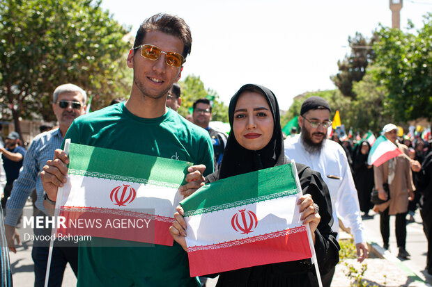 راهپیمایی «جمعه خشم و نصر» در مشهد