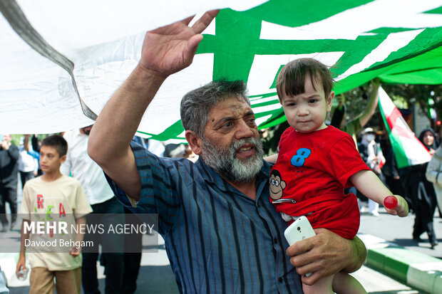 راهپیمایی «جمعه خشم و نصر» در مشهد