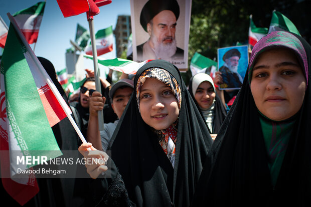 راهپیمایی «جمعه خشم و نصر» در مشهد