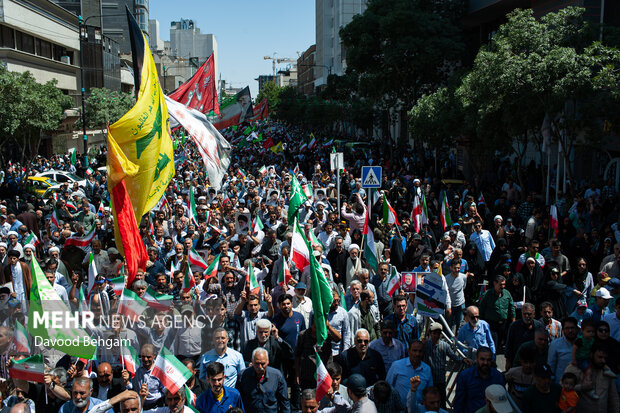 راهپیمایی «جمعه خشم و نصر» در مشهد