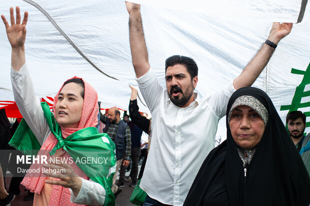 راهپیمایی «جمعه خشم و نصر» در مشهد