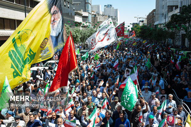 راهپیمایی «جمعه خشم و نصر» در مشهد