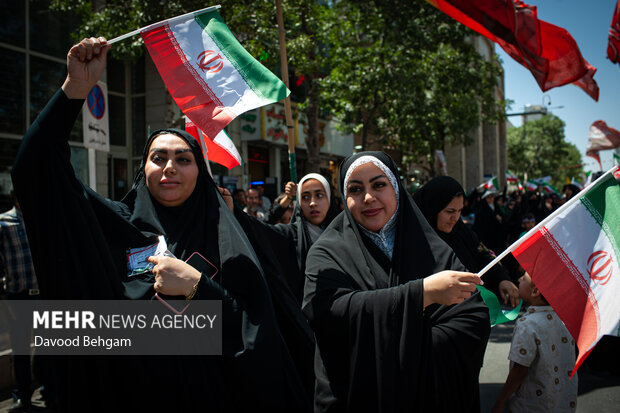 راهپیمایی «جمعه خشم و نصر» در مشهد