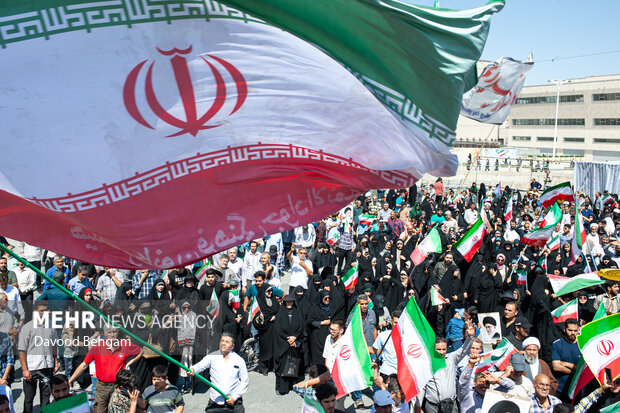 راهپیمایی «جمعه خشم و نصر» در مشهد