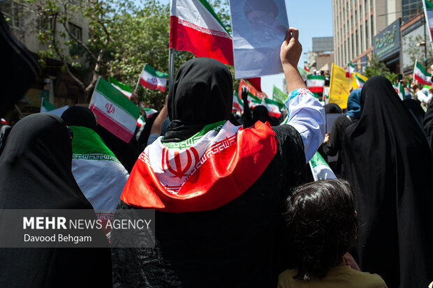 راهپیمایی «جمعه خشم و نصر» در مشهد