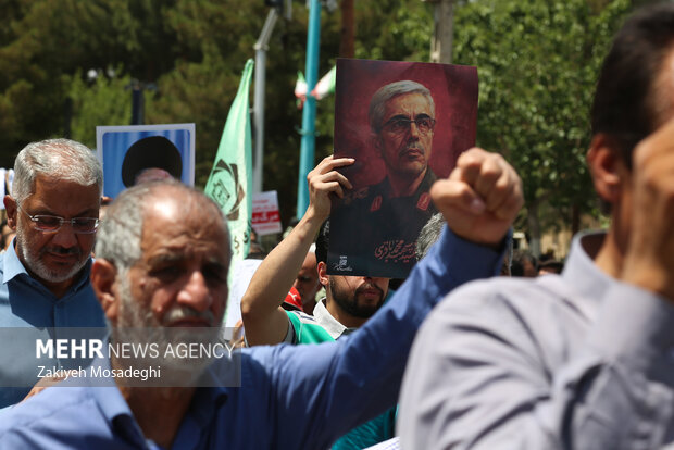 راهپیمایی «جمعه خشم و نصر» در کرمان