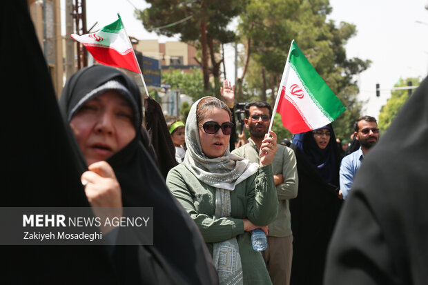 راهپیمایی «جمعه خشم و نصر» در کرمان
