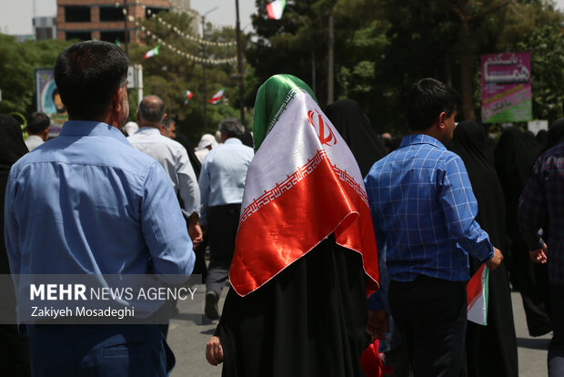 راهپیمایی «جمعه خشم و نصر» در کرمان