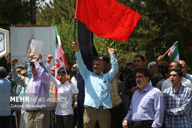 راهپیمایی «جمعه خشم و نصر» در کرمان