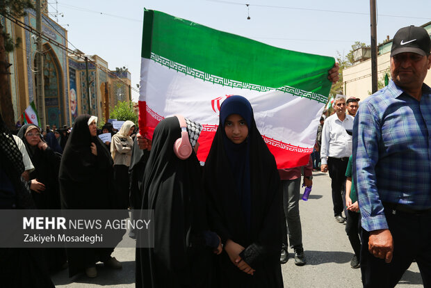 راهپیمایی «جمعه خشم و نصر» در کرمان