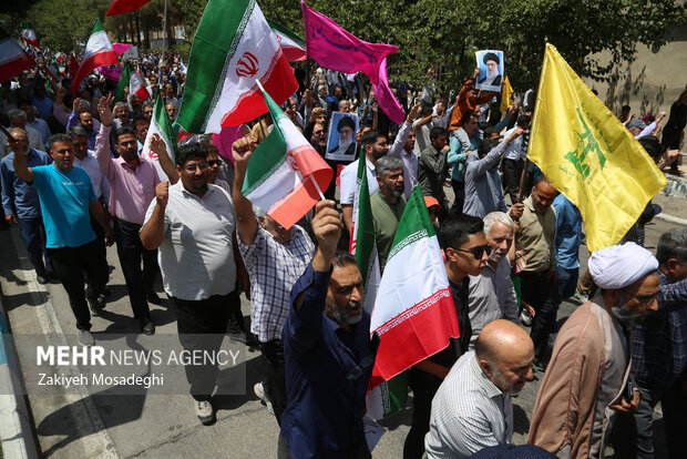 راهپیمایی «جمعه خشم و نصر» در کرمان