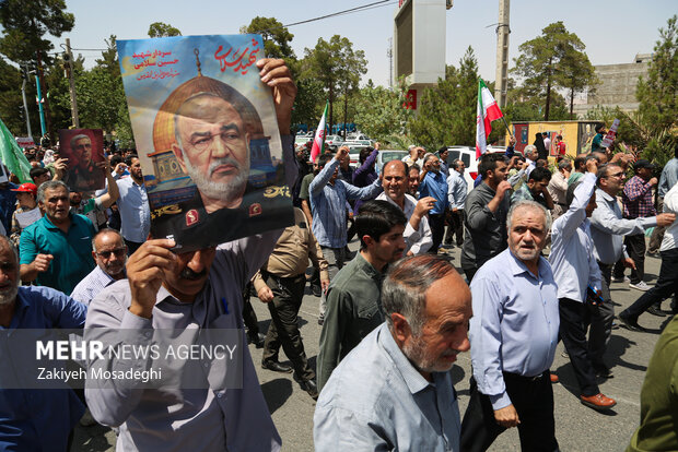 راهپیمایی «جمعه خشم و نصر» در کرمان