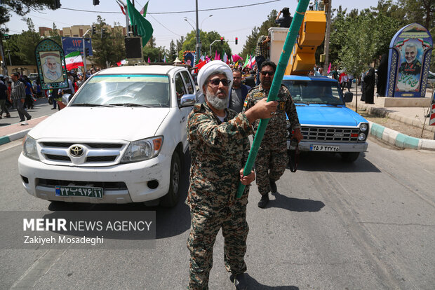 راهپیمایی «جمعه خشم و نصر» در کرمان